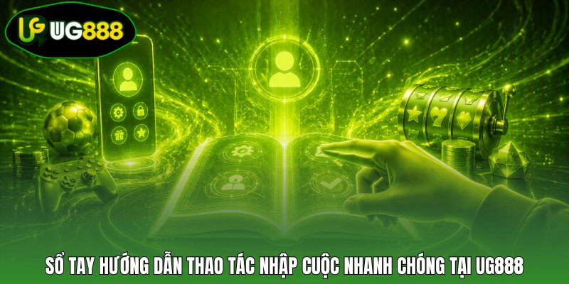 Sổ tay hướng dẫn thao tác nhập cuộc nhanh chóng tại UG888